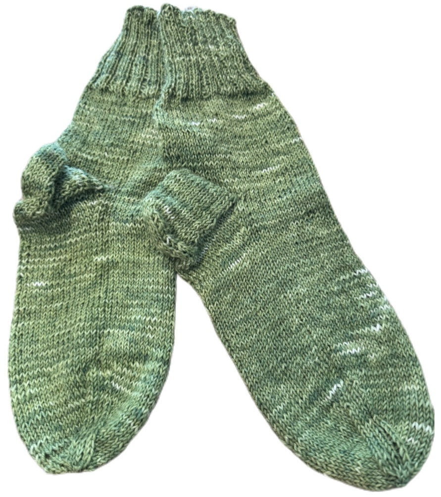 Socken Grösse 39/40 -handgestrickt- (01/65)