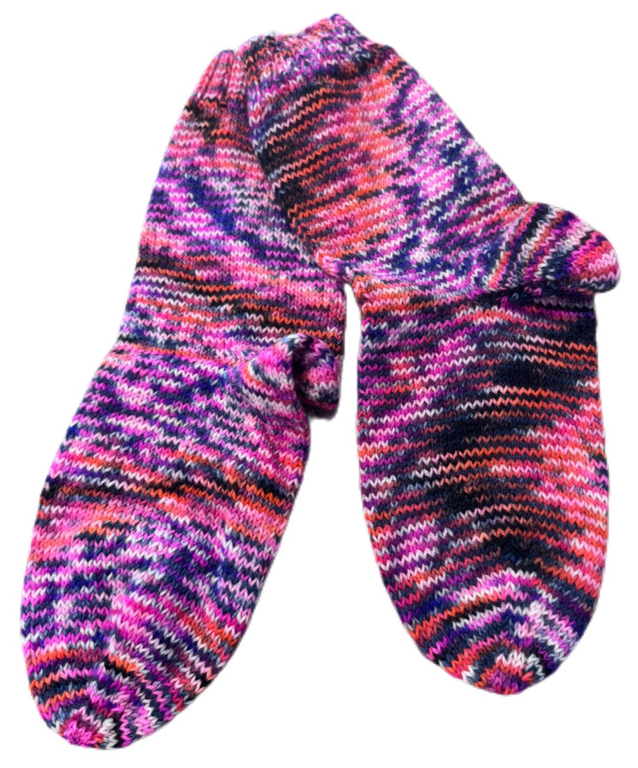 Socken Grösse 38/39 -handgestrickt- (01/73)