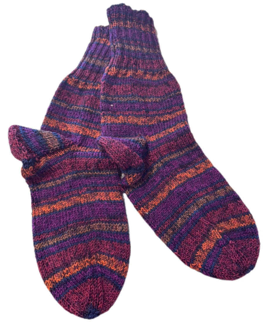 Socken Grösse 37/38 -handgestrickt- (01/82)