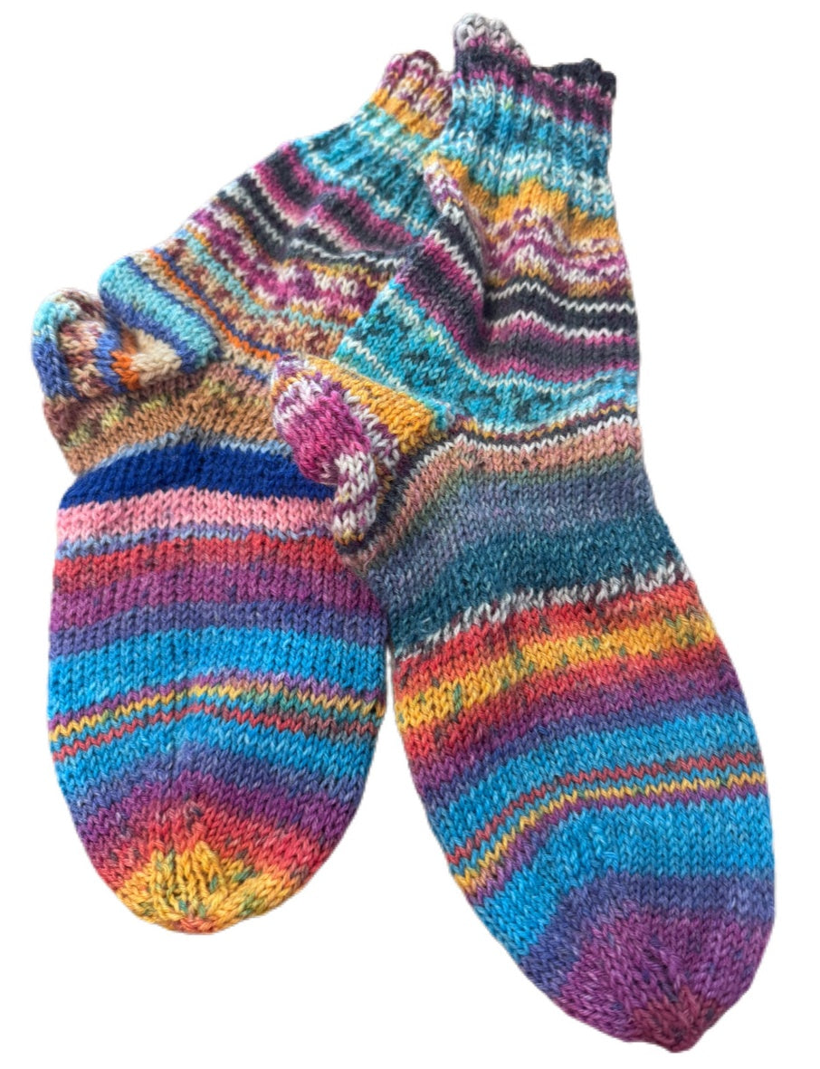 Socken Grösse 35/36 -handgestrickt- (01/116)