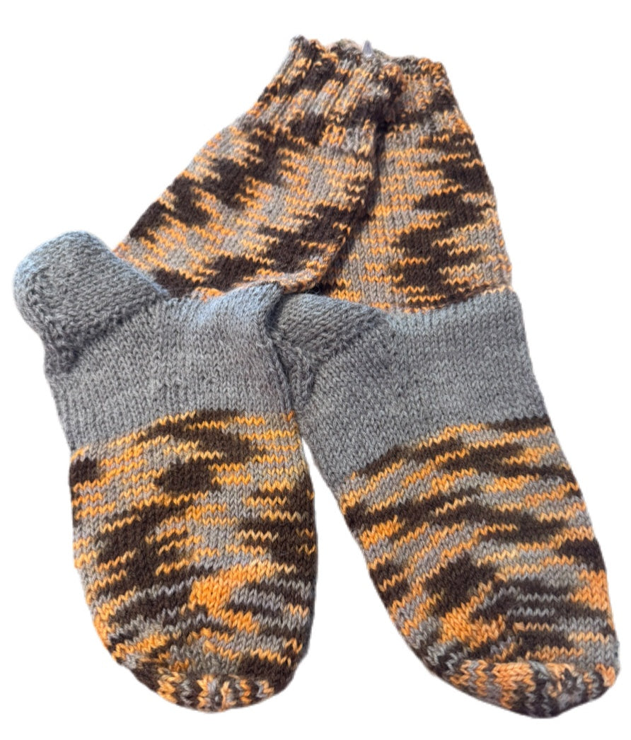 Socken Grösse 34/35 -handgestrickt- (01/120)