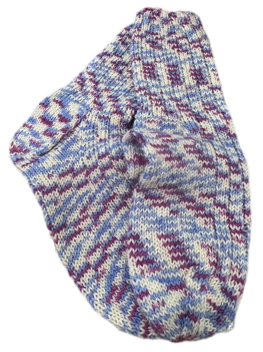 Socken Grösse 33/34 -handgestrickt- (01/138)