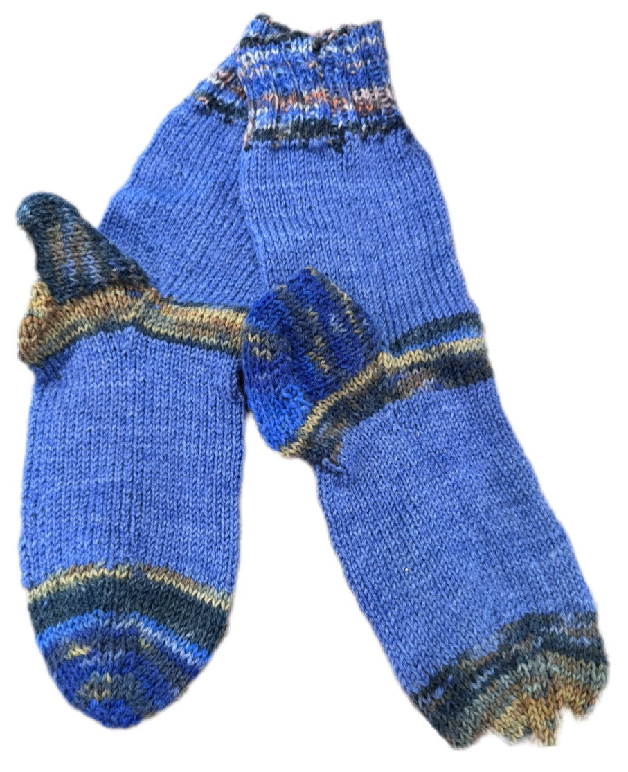 Socken Grösse 32/33 -handgestrickt- (01/143)