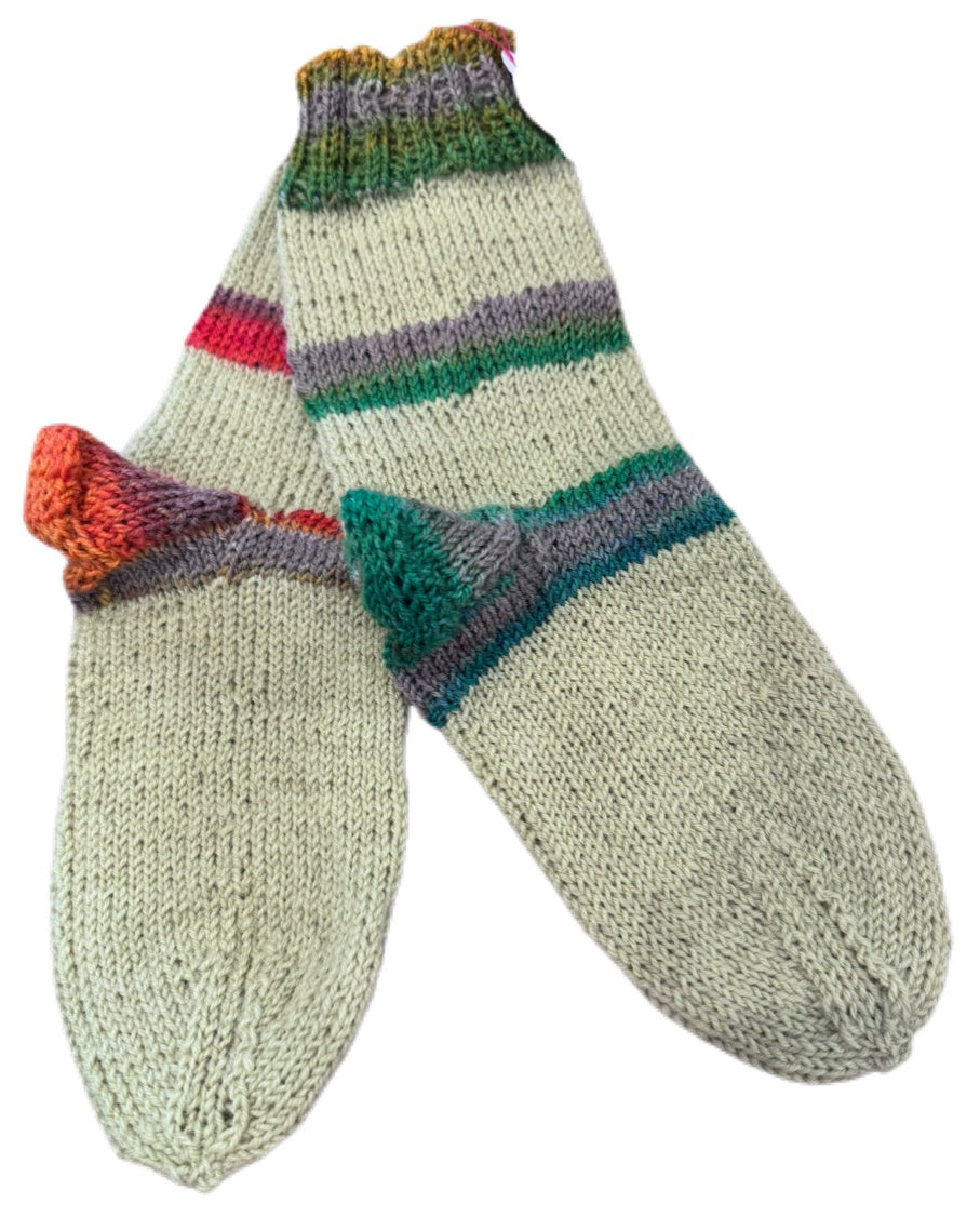 Socken Grösse 30/31 -handgestrickt- (01/144)