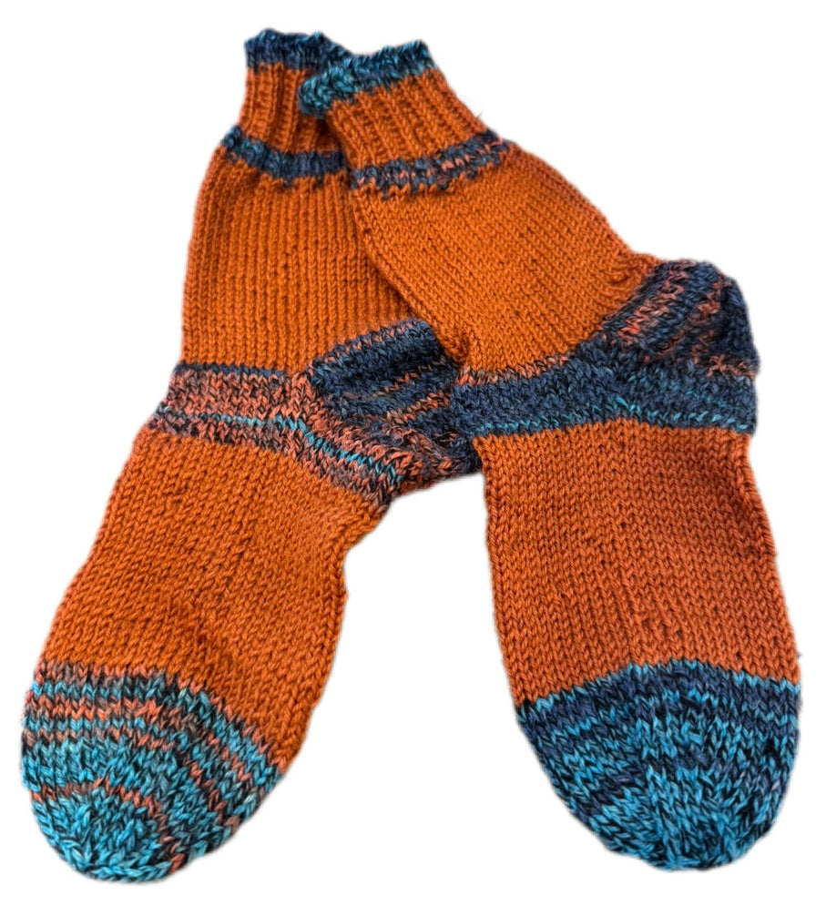 Socken Grösse 30/31 -handgestrickt- (01/145)