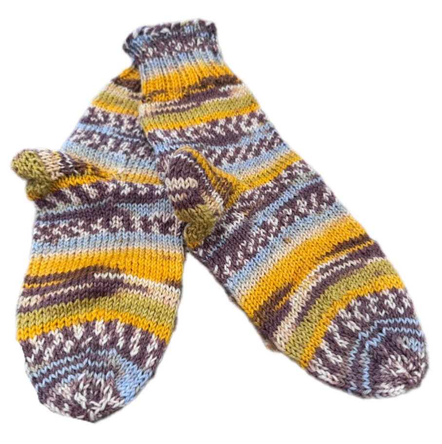 Socken Grösse 27/28 -handgestrickt- (01/157)