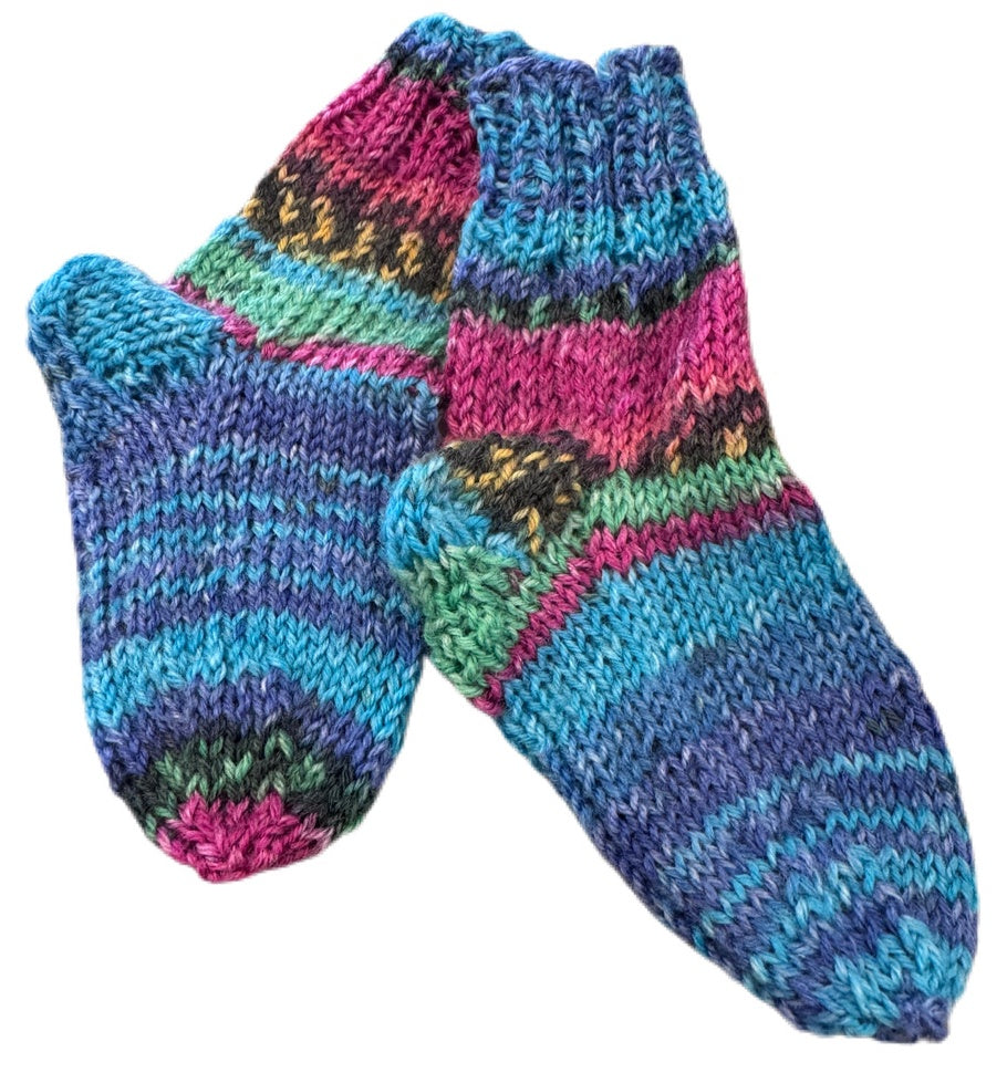 Socken Grösse 15/16 -handgestrickt- (01/209)