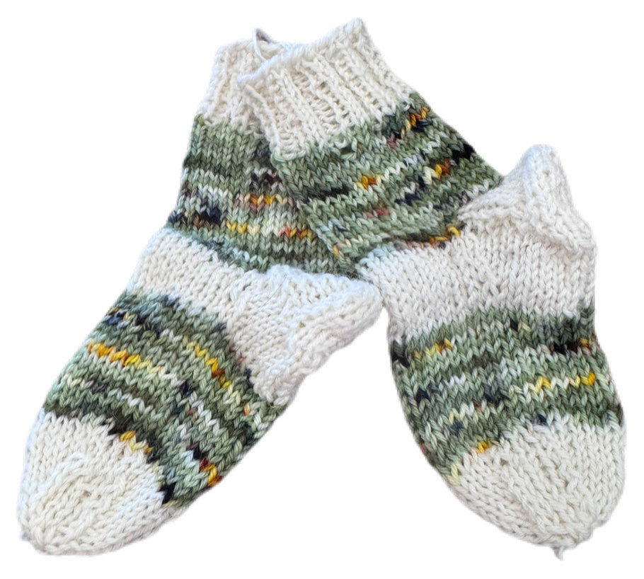 Socken Grösse 15/16 -handgestrickt- (01/211)