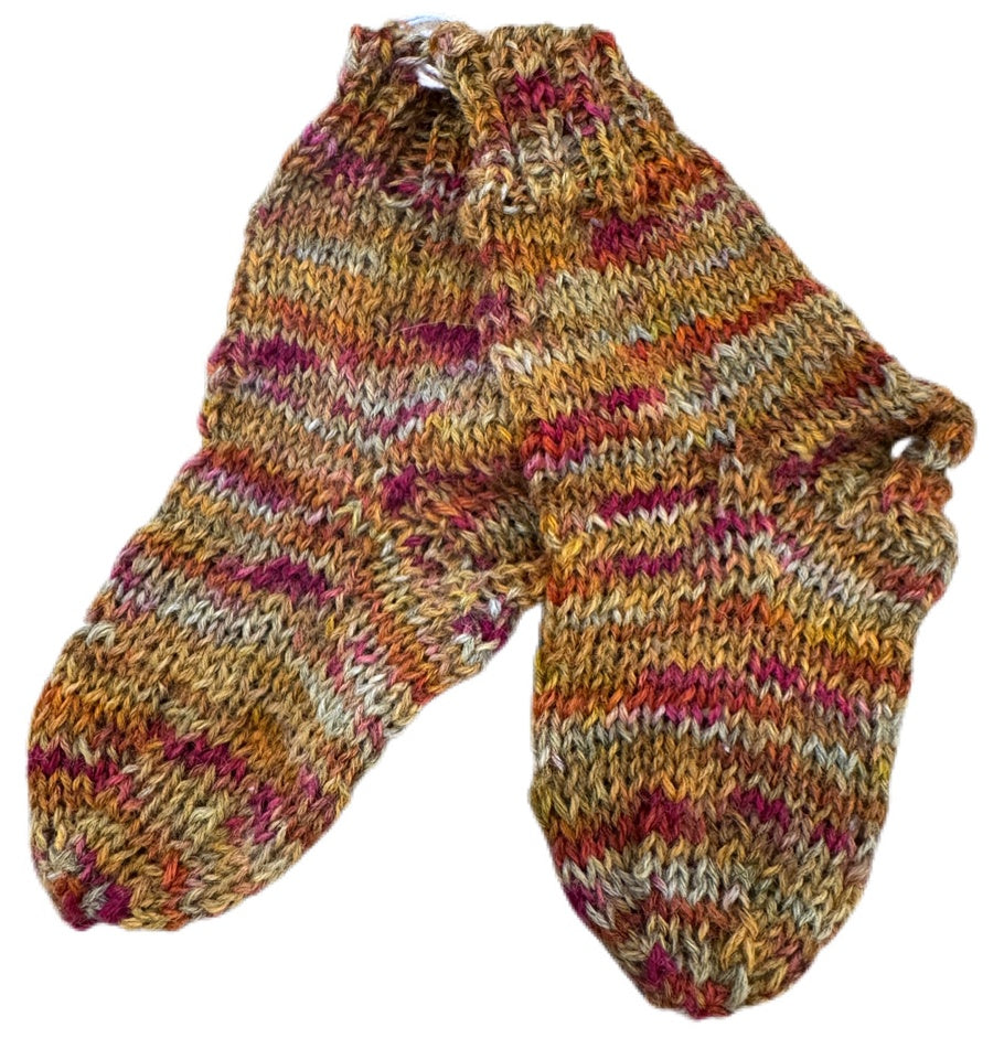 Socken Grösse 15/16 -handgestrickt- (01/214)