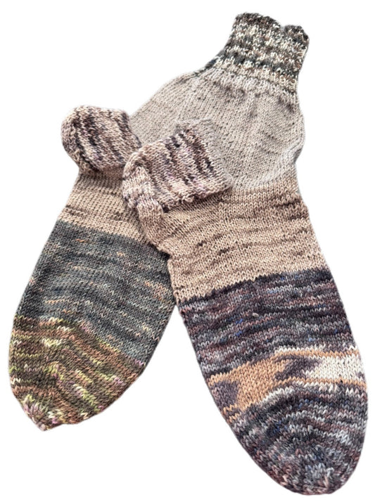 Socken Grösse 47/48 -handgestrickt- (01/15)