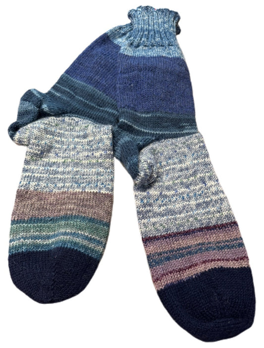Socken Grösse 44/45 -handgestrickt- (01/27)