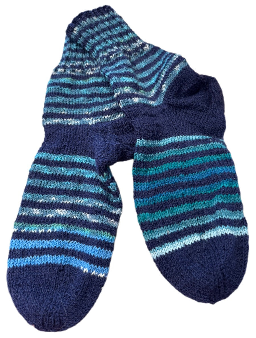 Socken Grösse 43/44 -handgestrickt- (01/30)