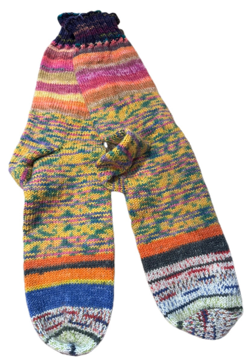 Socken Grösse 42/43 -handgestrickt- (01/40)