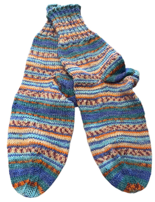 Socken Grösse 41/42 -handgestrickt- (01/50)