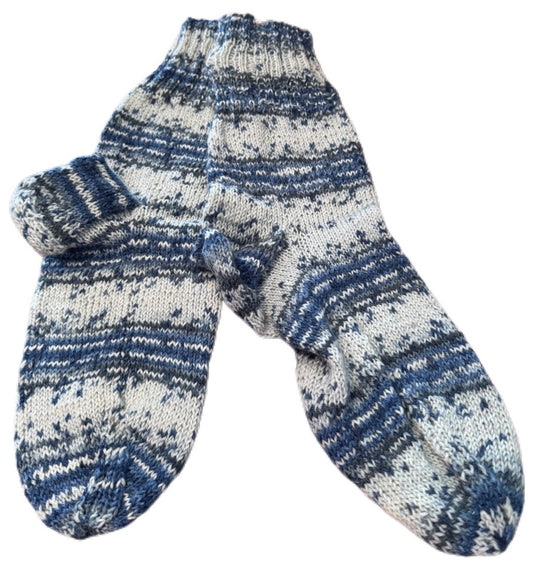 Socken Grösse 41/42 -handgestrickt- (01/53)