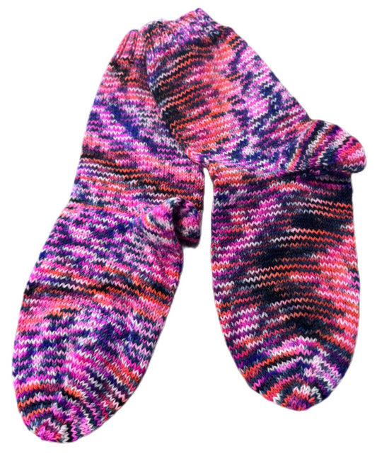 Socken Grösse 38/39 -handgestrickt- (01/73)