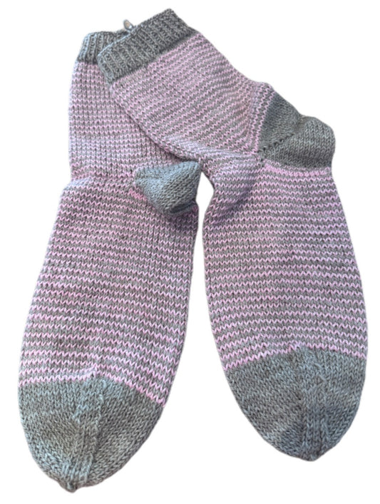 Socken Grösse 38/39 -handgestrickt- (01/77)