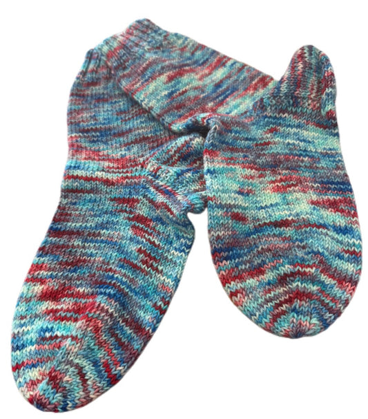 Socken Grösse 38/39 -handgestrickt- (01/80)