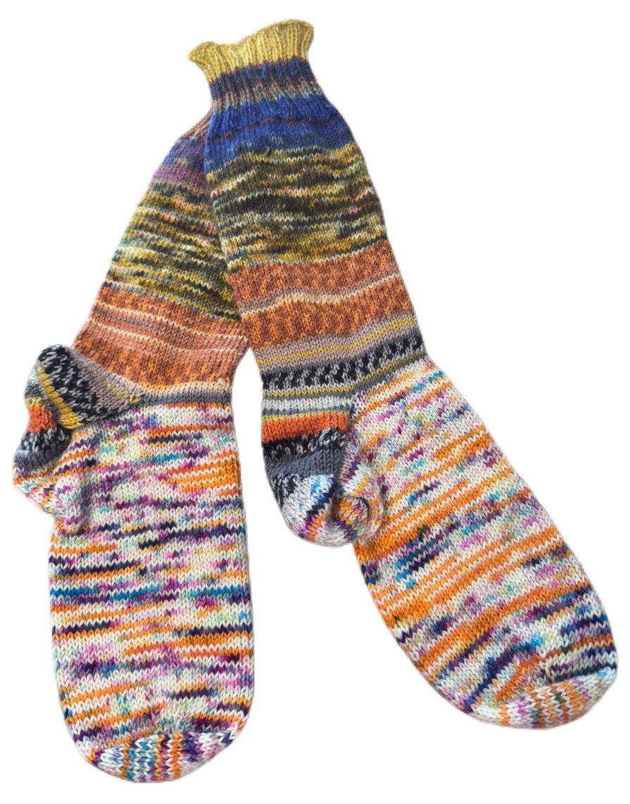 Socken Grösse 36/37 -handgestrickt- (01/94)