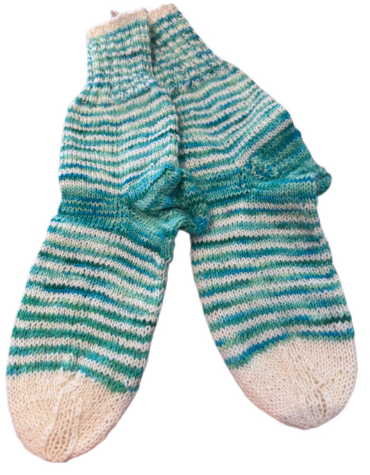 Socken Grösse 35/36 -handgestrickt- (01/104)