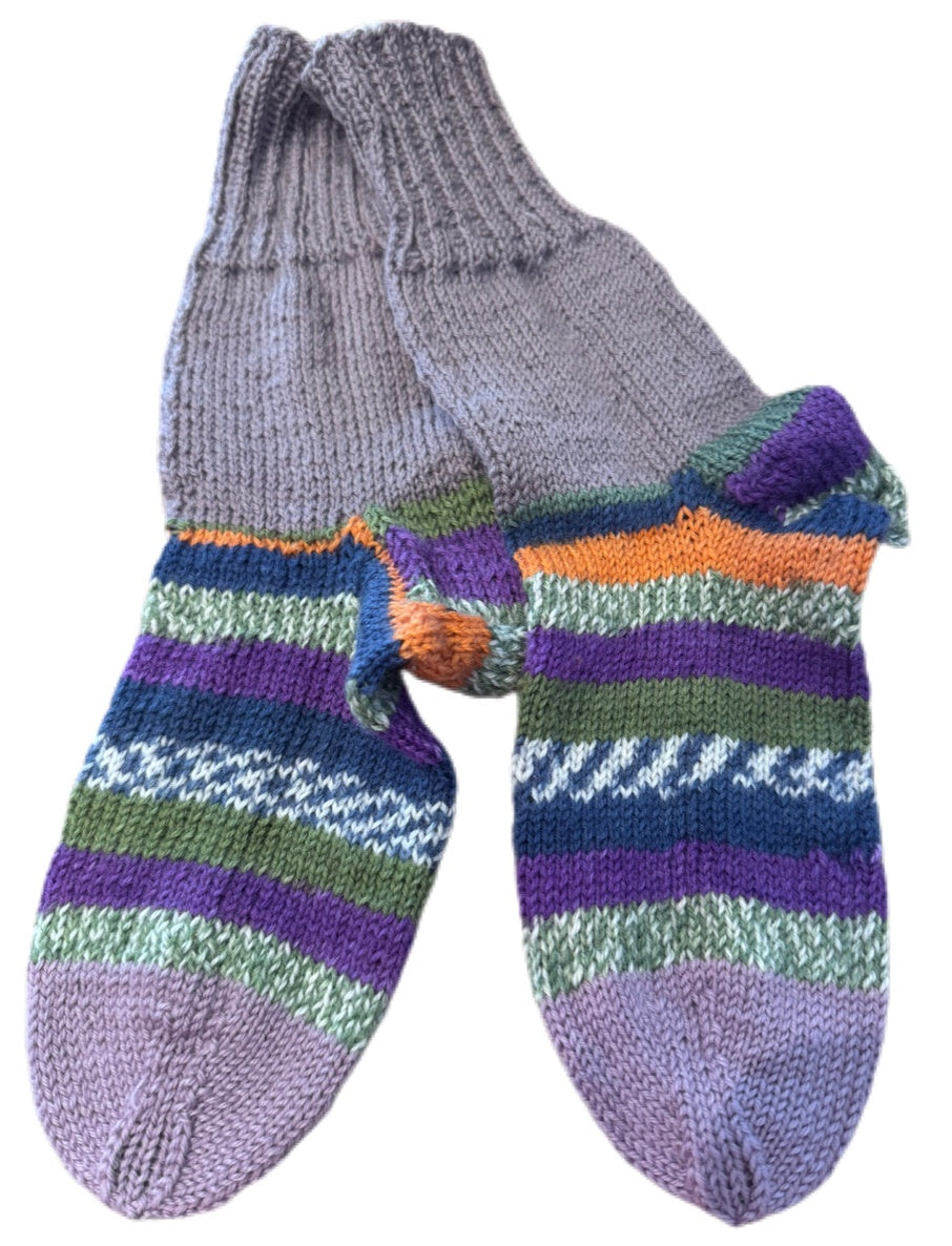 Socken Grösse 35/36 -handgestrickt- (01/109)