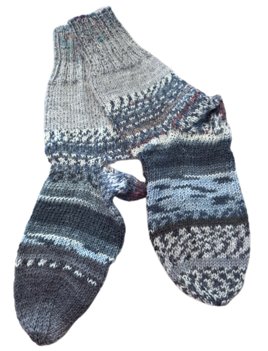 Socken Grösse 35/36 -handgestrickt- (01/110)