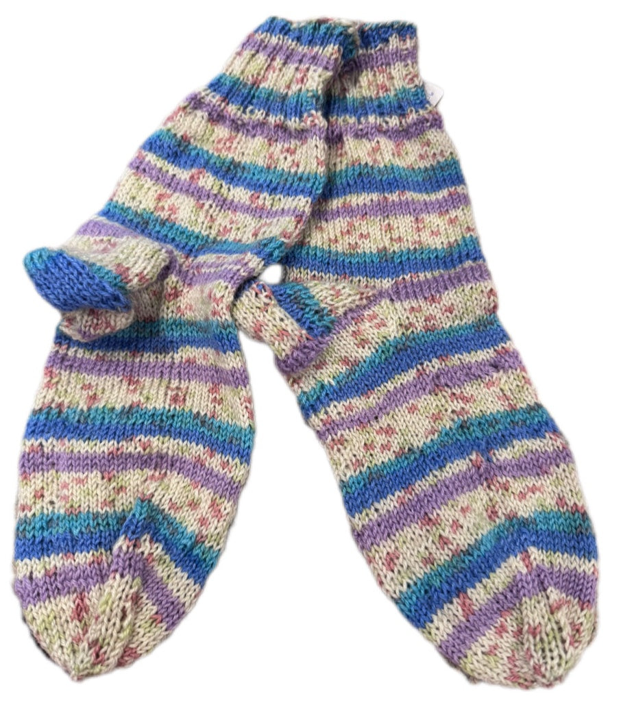 Socken Grösse 35/36 -handgestrickt- (01/128)