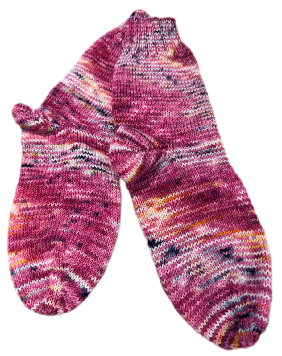 Socken Grösse 33/34 -handgestrickt- (01/131)