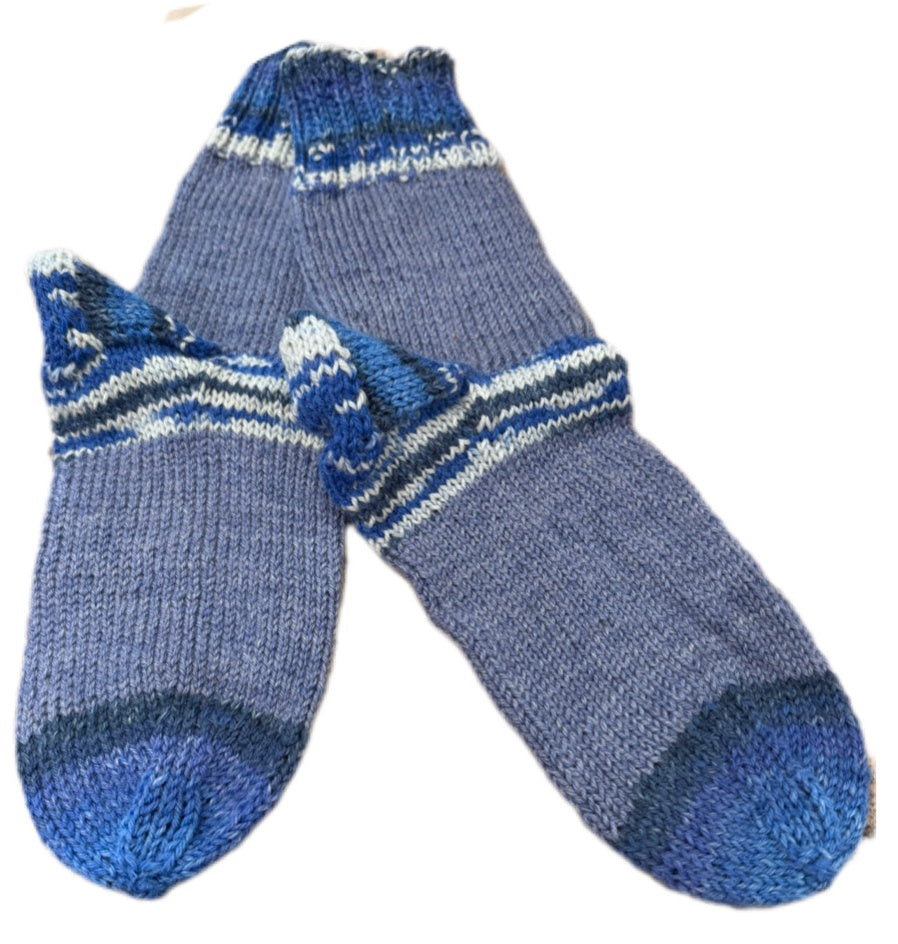 Socken Grösse 33/34 -handgestrickt- (01/132)