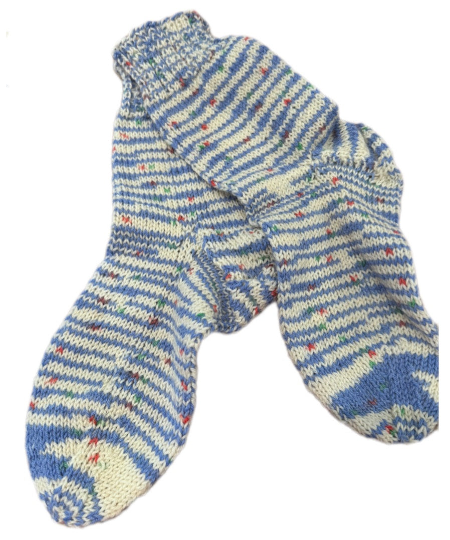 Socken Grösse 33/34 -handgestrickt- (01/133)