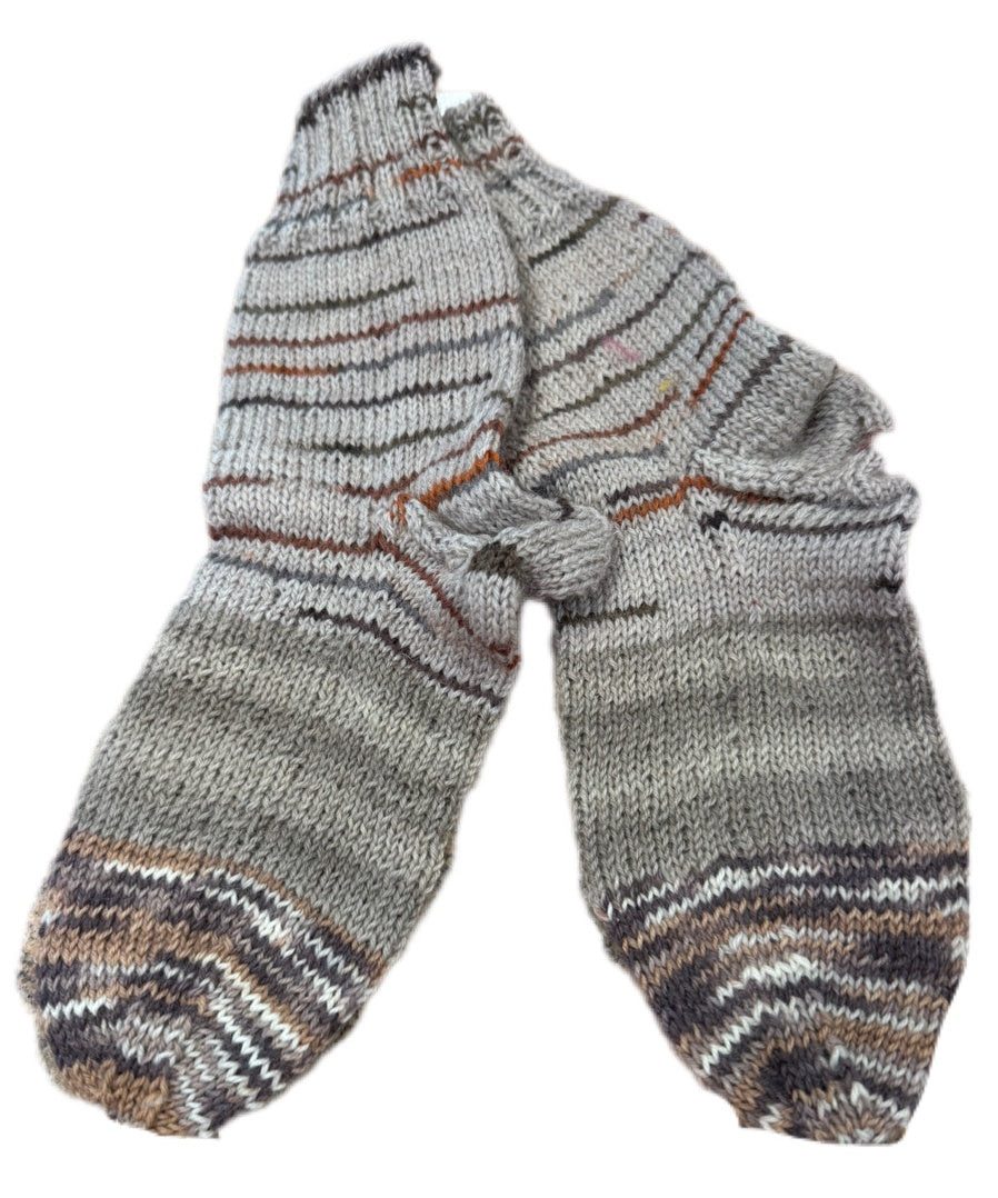 Socken Grösse 33/34 -handgestrickt- (01/136)