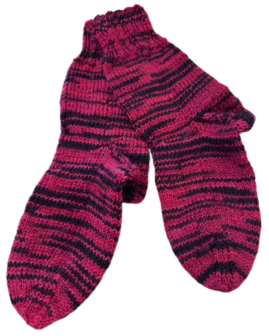 Socken Grösse 29/30 -handgestrickt- (01/147)