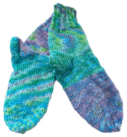 Socken Grösse 27/28 -handgestrickt- (01/154)