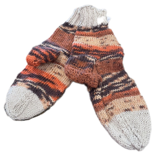 Socken Grösse 27/28 -handgestrickt- (01/156)