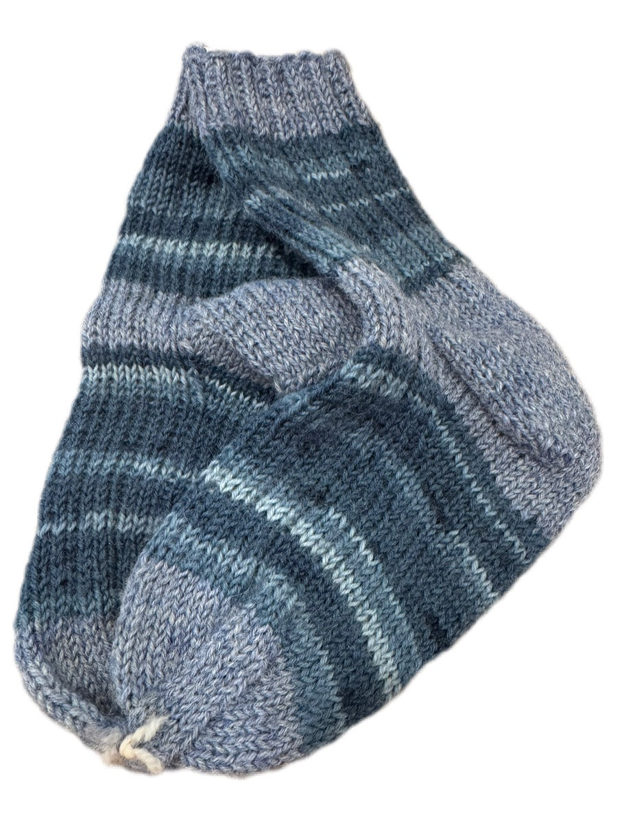 Socken Grösse 23/24 -handgestrickt- (01/170)