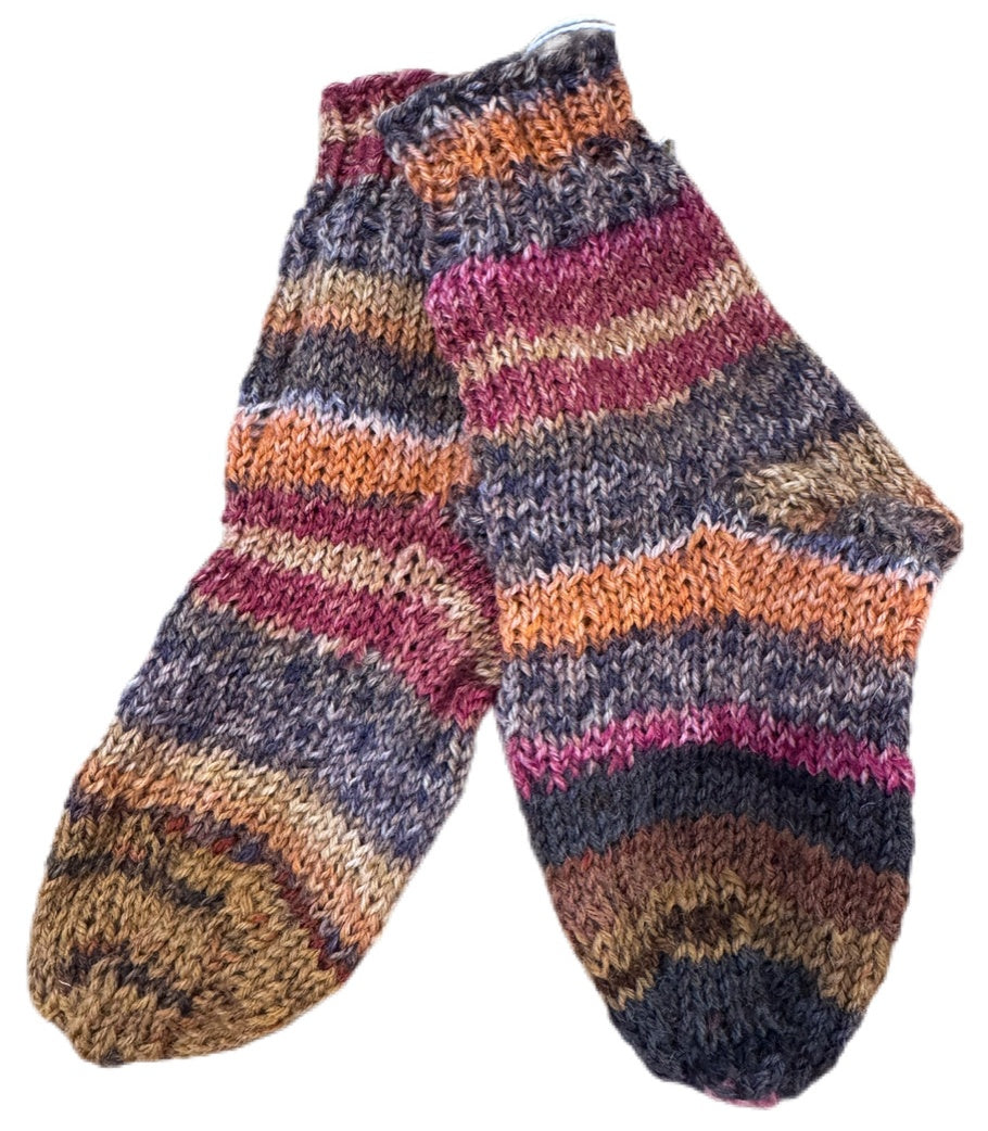 Socken Grösse 21/22 -handgestrickt- (01/181)