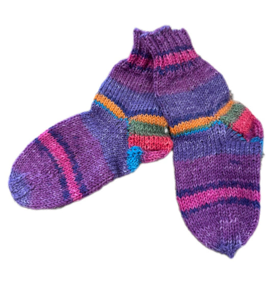 Socken Grösse 19/20 -handgestrickt- (01/190)
