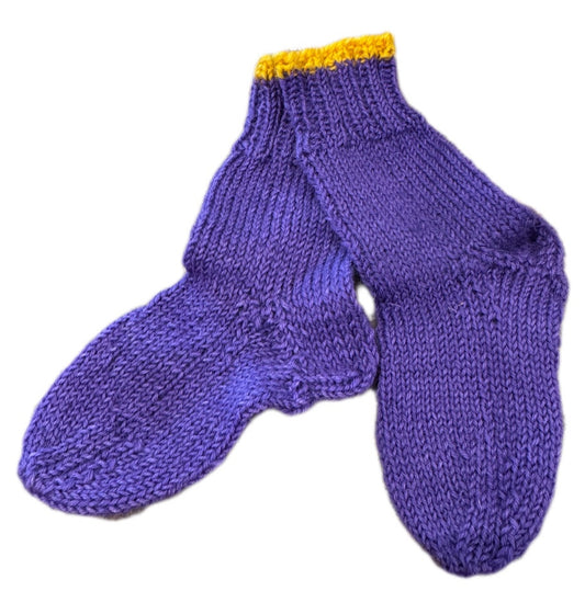 Socken Grösse 19/20 -handgestrickt- (01/191)