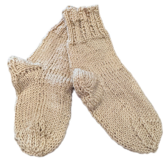 Socken Grösse 17/18 -handgestrickt- (01/203)