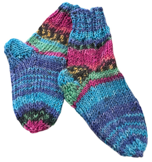 Socken Grösse 15/16 -handgestrickt- (01/209)