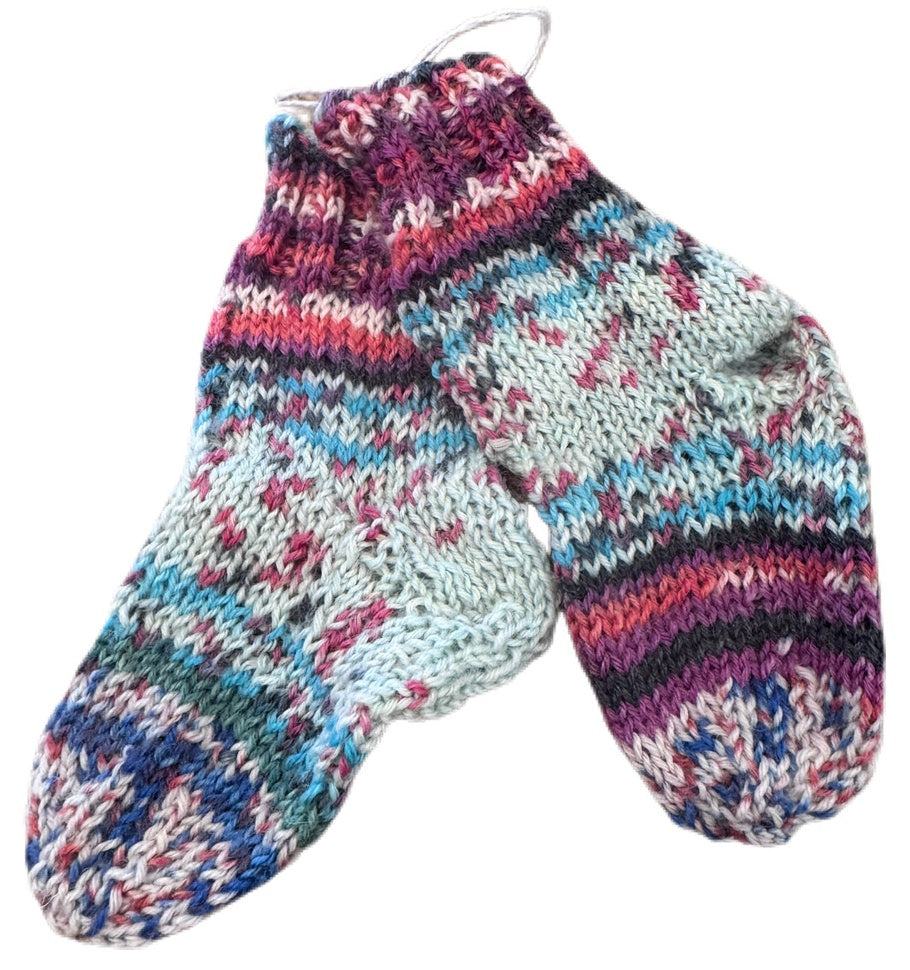 Socken Grösse 15/16 -handgestrickt- (01/210)