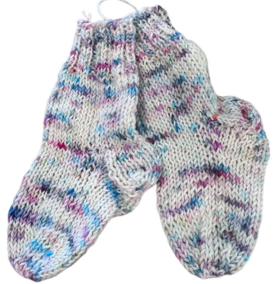 Socken Grösse 15/16 -handgestrickt- (01/213)