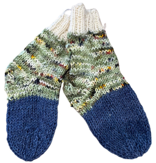 Socken Grösse 15/16 -handgestrickt- (01/217)