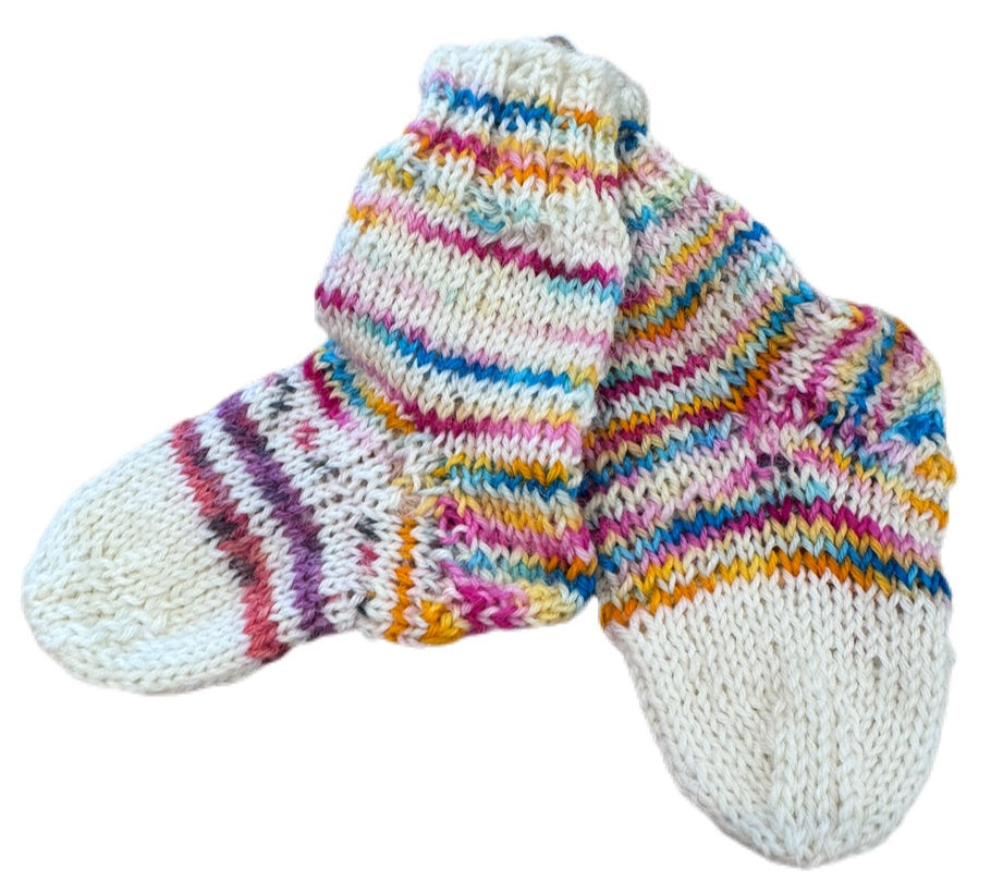 Socken Grösse 15/16 -handgestrickt- (01/218)