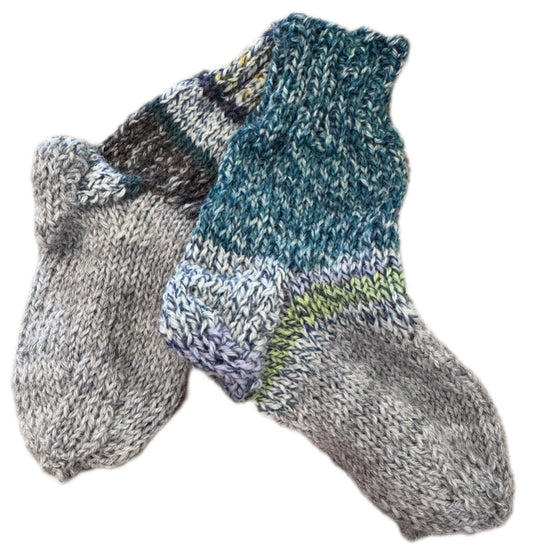 Socken Grösse 15/16 -handgestrickt- (01/219)