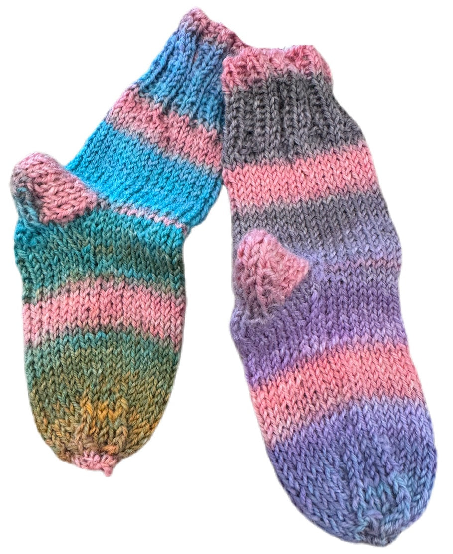 Socken Grösse 15/16 -handgestrickt- (01/220)