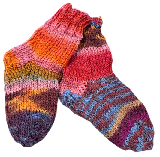 Socken Grösse 15/16 -handgestrickt- (01/221)