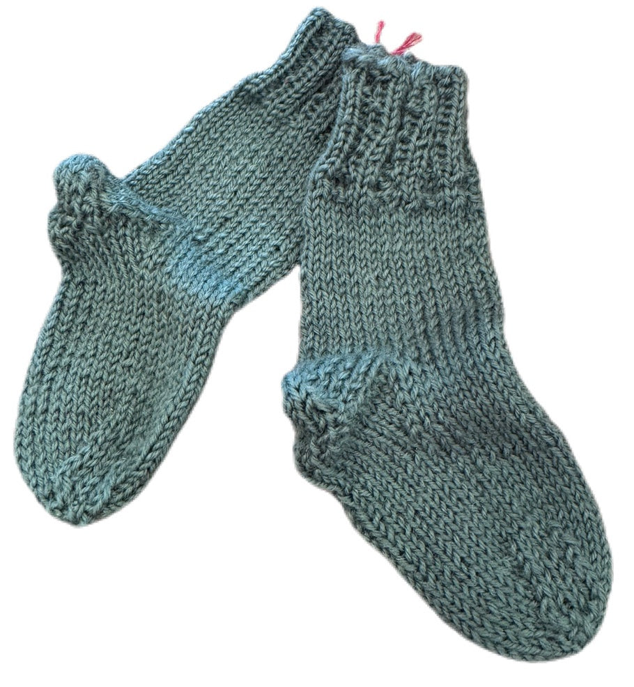 Socken Grösse 15/16 -handgestrickt- (01/222)