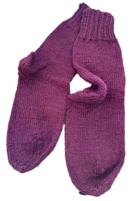 Socken Grösse 35/36 -handgestrickt- (01/101)