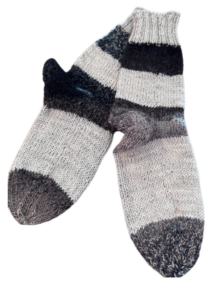 Socken Grösse 29/30 -handgestrickt- (01/148)